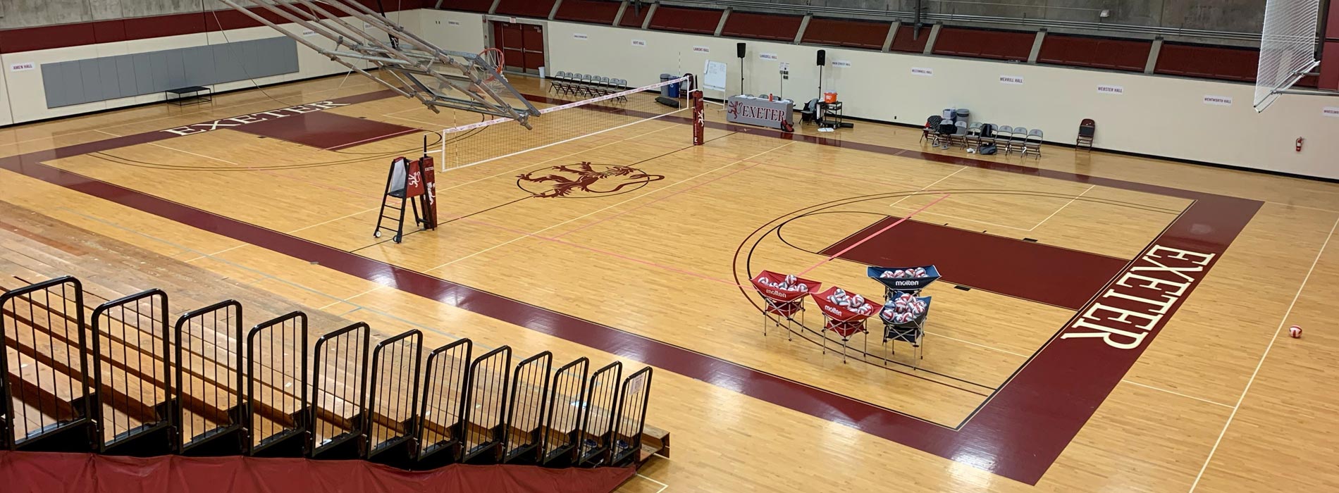 Exeter Volleyball Camp slide 1